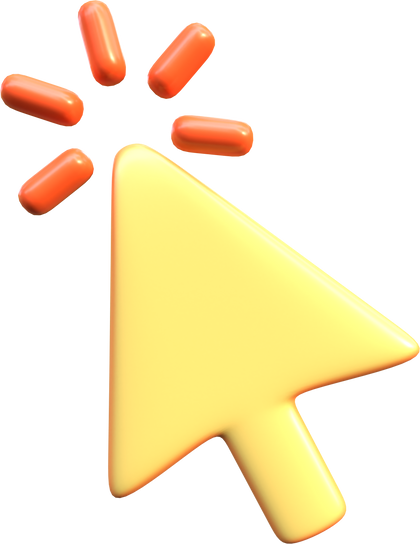 3D Arrow Cursor Icon